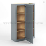 Gray Shaker 42" H Wall Blind Cabinet - Image 2