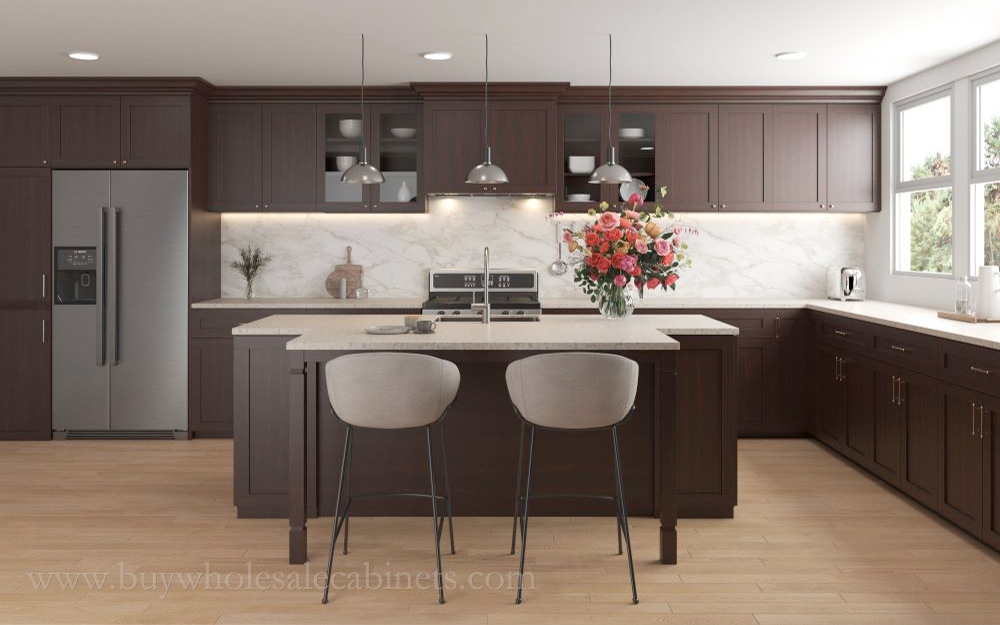 esspresso kitchen cabinets, rta cabinets, wholesale cabinets