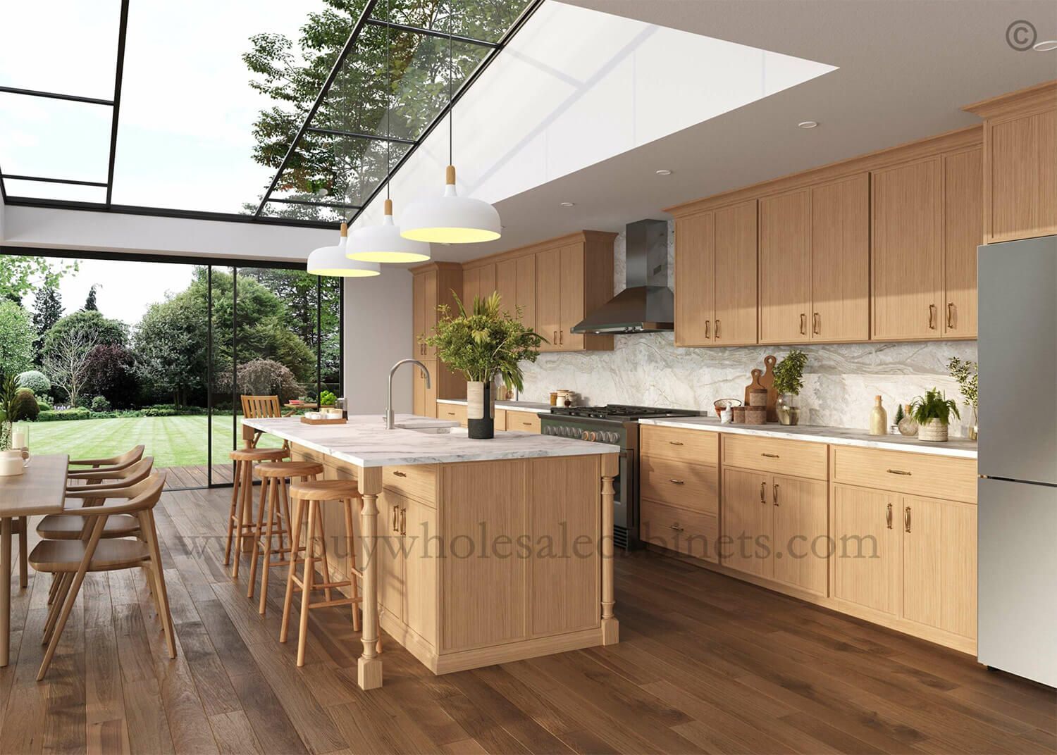 white oak cabinets, rta cabinets, wholesale cabinets