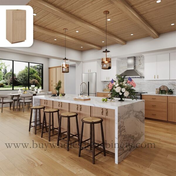 white oak kitchen, rta kitchen