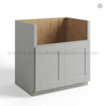 Dorian Gray Shaker Farm House Sink Base Cabinet, rta cabinets, wholesale cabinets