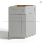 Dorian Gray Shaker Base End Corner Cabinet, rta cabinets, wholesale cabinets