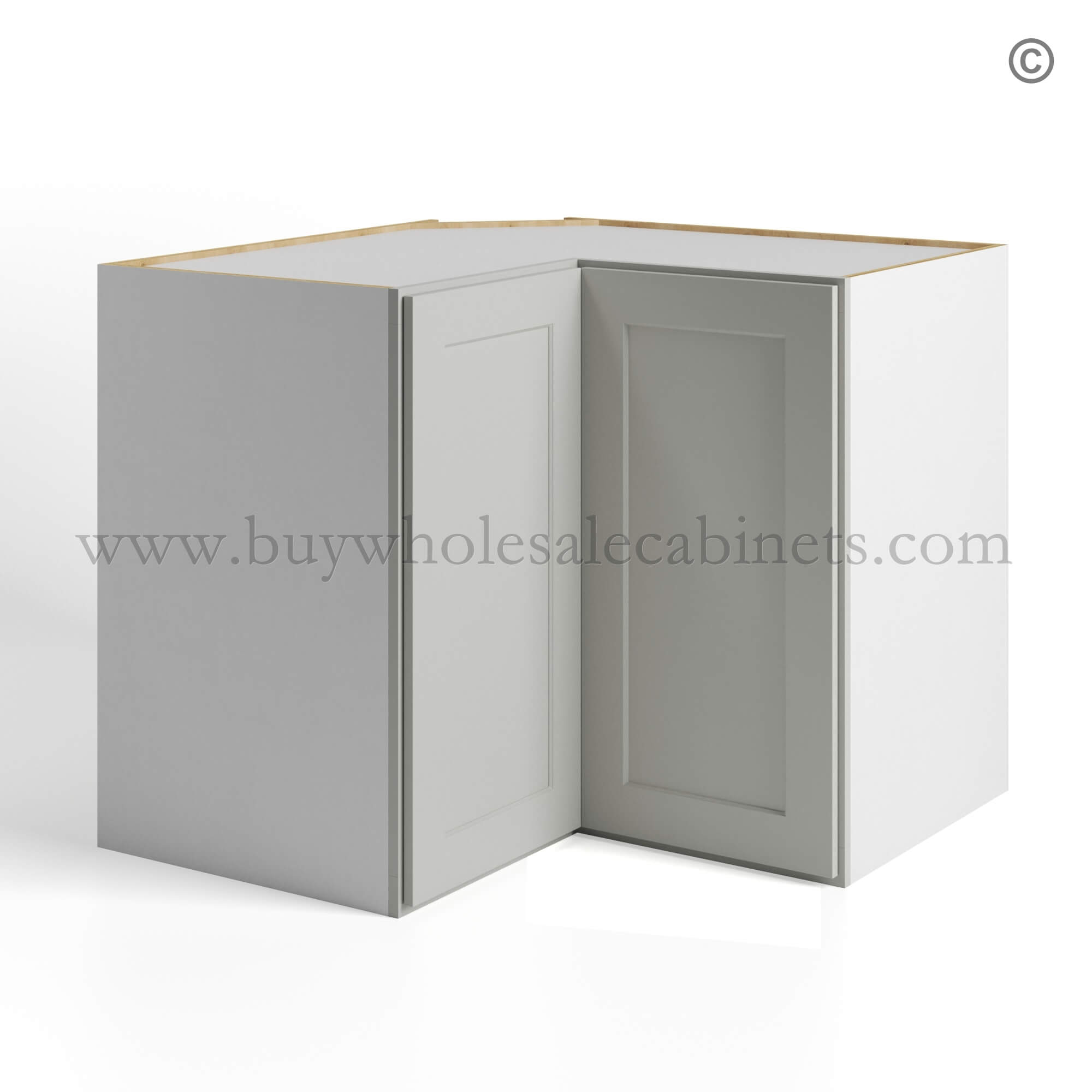 Dorian Gray Shaker Wall Easy Reach Cabinet, rta cabinets, wholesale cabinets