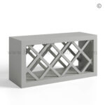 Dorian Gray Shaker Wall Wine Rack, dorian gray cabinets, rta cabinets, wholesale cabinets