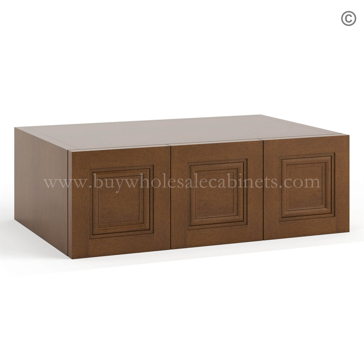 Classic Chestnut Wall Small Drawers