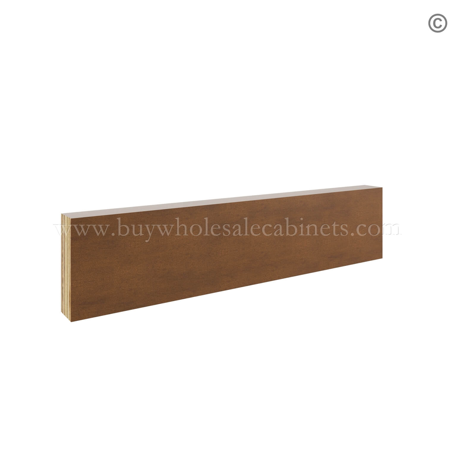 Frameless Maduro Square Scribe Molding