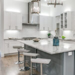 Frameless Modern White Shaker Inside Corner Trim - Image 6