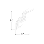 Pearl White Crown Molding