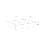 Pearl White Roll Out Tray