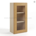 Treasure Chest Shaker 36 H Single Door Wall Cabinet with Glass Door