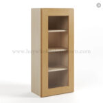 Treasure Chest Shaker 42 H Single Door Wall Cabinet with Glass Door