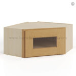 Treasure Chest Shaker 12x 24 Diagonal Corner Wall Shelf