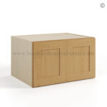 Treasure Chest Shaker 33 W Refrigerator Wall Cabinet