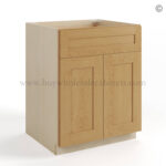 Treasure Chest Shaker Base Cabinet with Double Doors & Single Drawer - Image 2