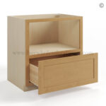Treasure Chest Shaker Microwave Base Cabinet - Image 3