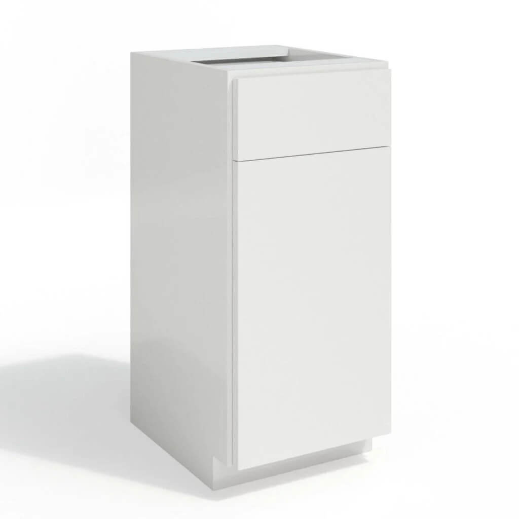 High Gloss White Cabinet