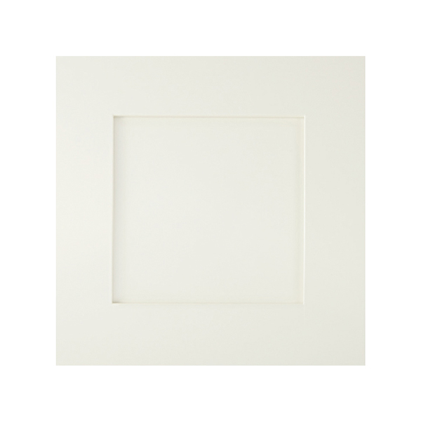 Frameless Pearl White Sample Door