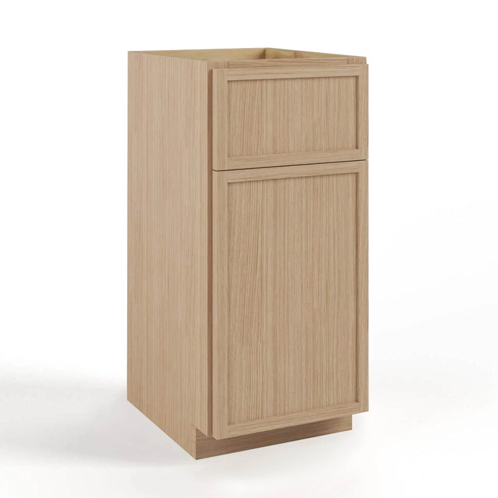 Slim Oak Cabinet