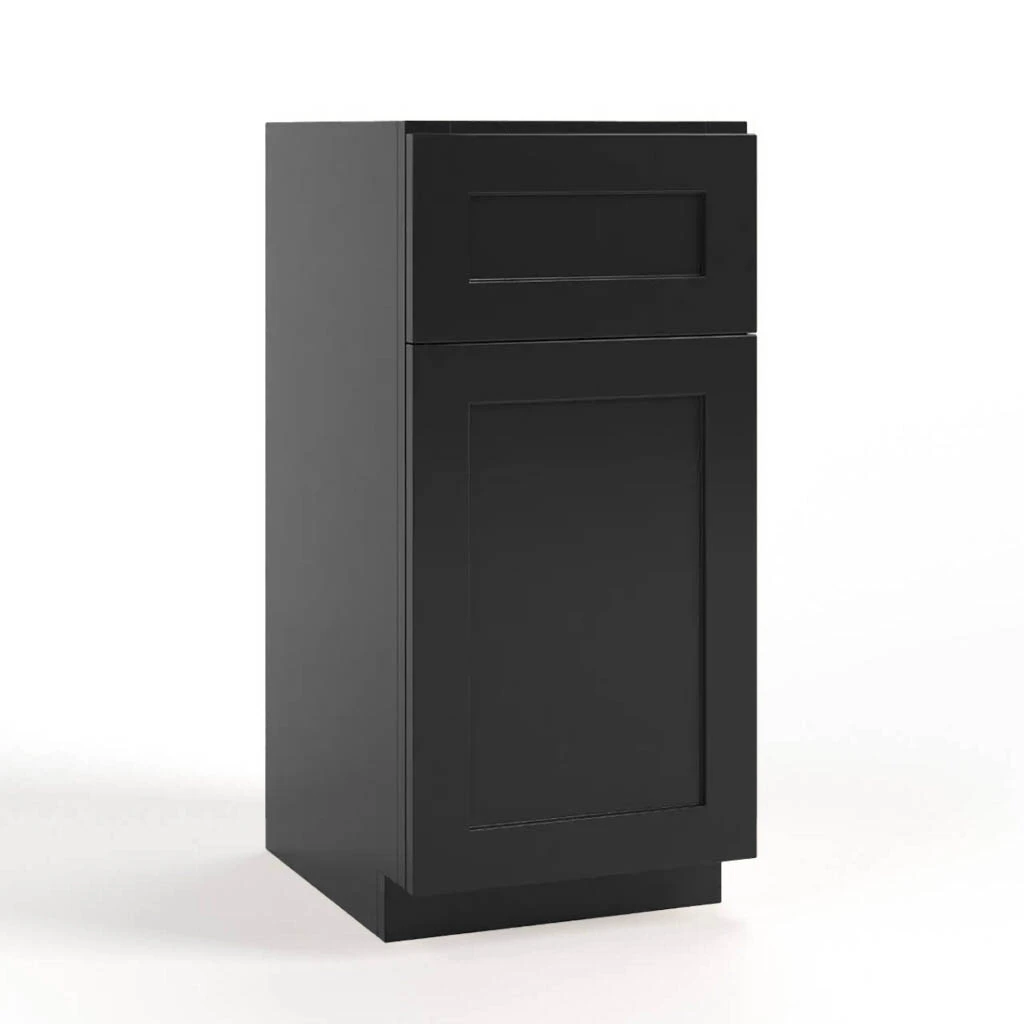 Black Shaker Cabinet