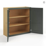 rta cabinets, green cabinets