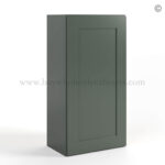 Green Shaker 36 H Single Door Wall Cabinet