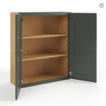 shaker cabinets, green cabinets