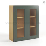 rta cabinets, green cabinets