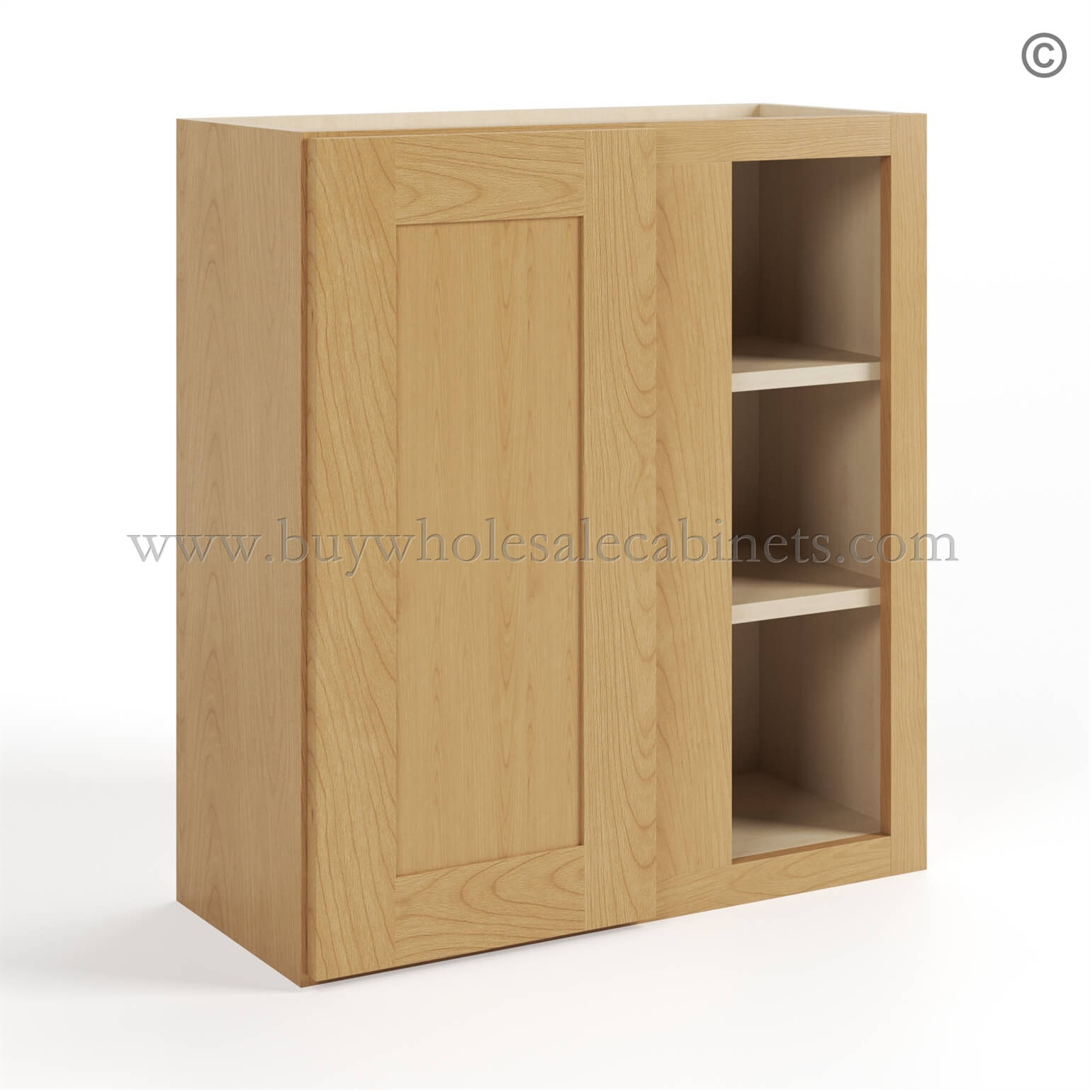 Treasure Chest Shaker 30 H Wall Blind Cabinet, wall cabinet