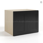 black cabinets, rta cabnets