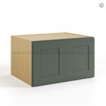 rta cabinets, green cabinets