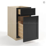 base cabinets, black cabinets