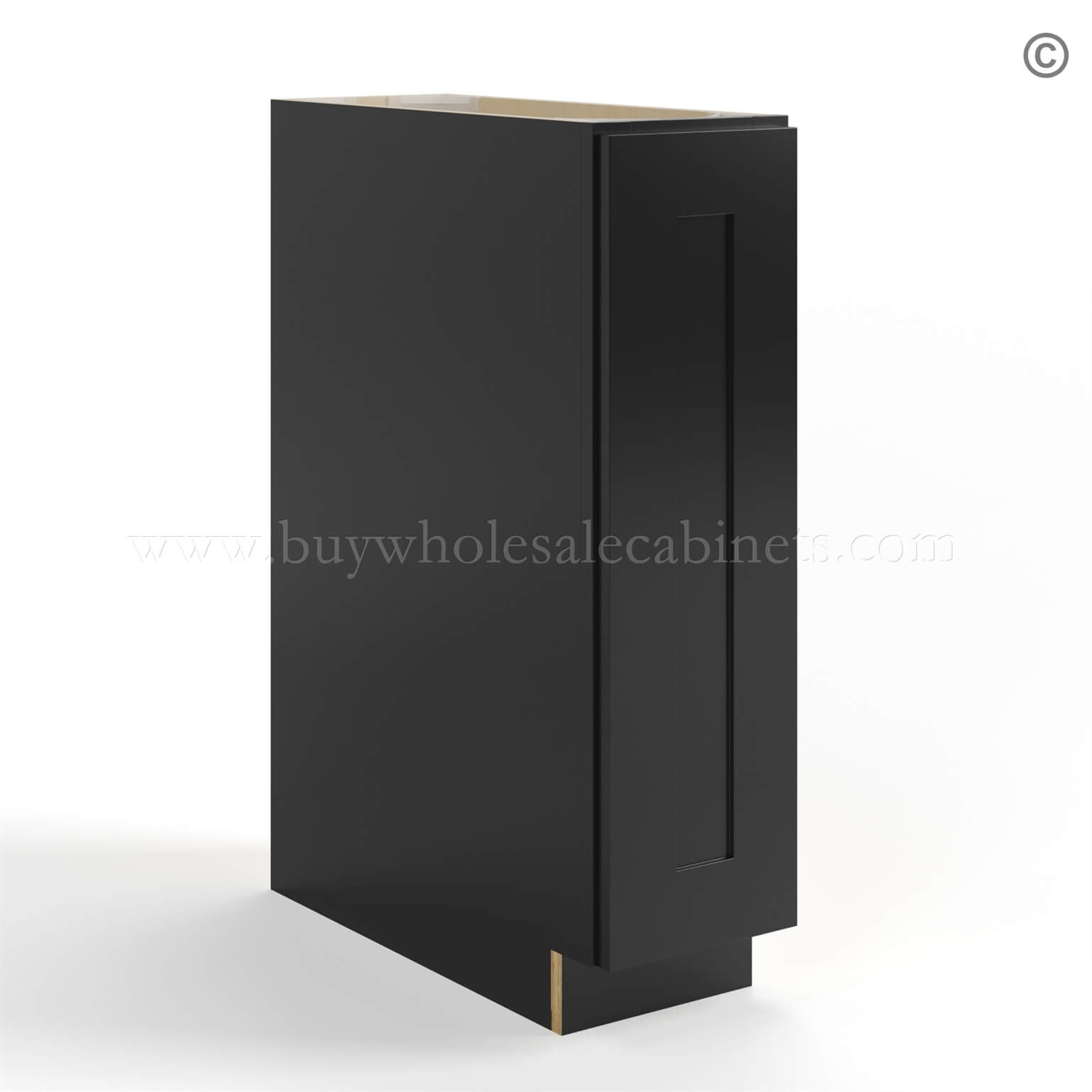 black Shaker Base Tray