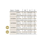 Green Shaker Vanity Three Drawer Base Cabinet - Image 5