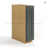 Green Shaker Spice Pull Base Cabinet - Image 2