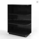 Black Shaker Base End Shelf