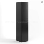 Black Shaker 18" W Utility Pantry Cabinet