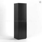 Black Shaker 24" W Utility Pantry Cabinet