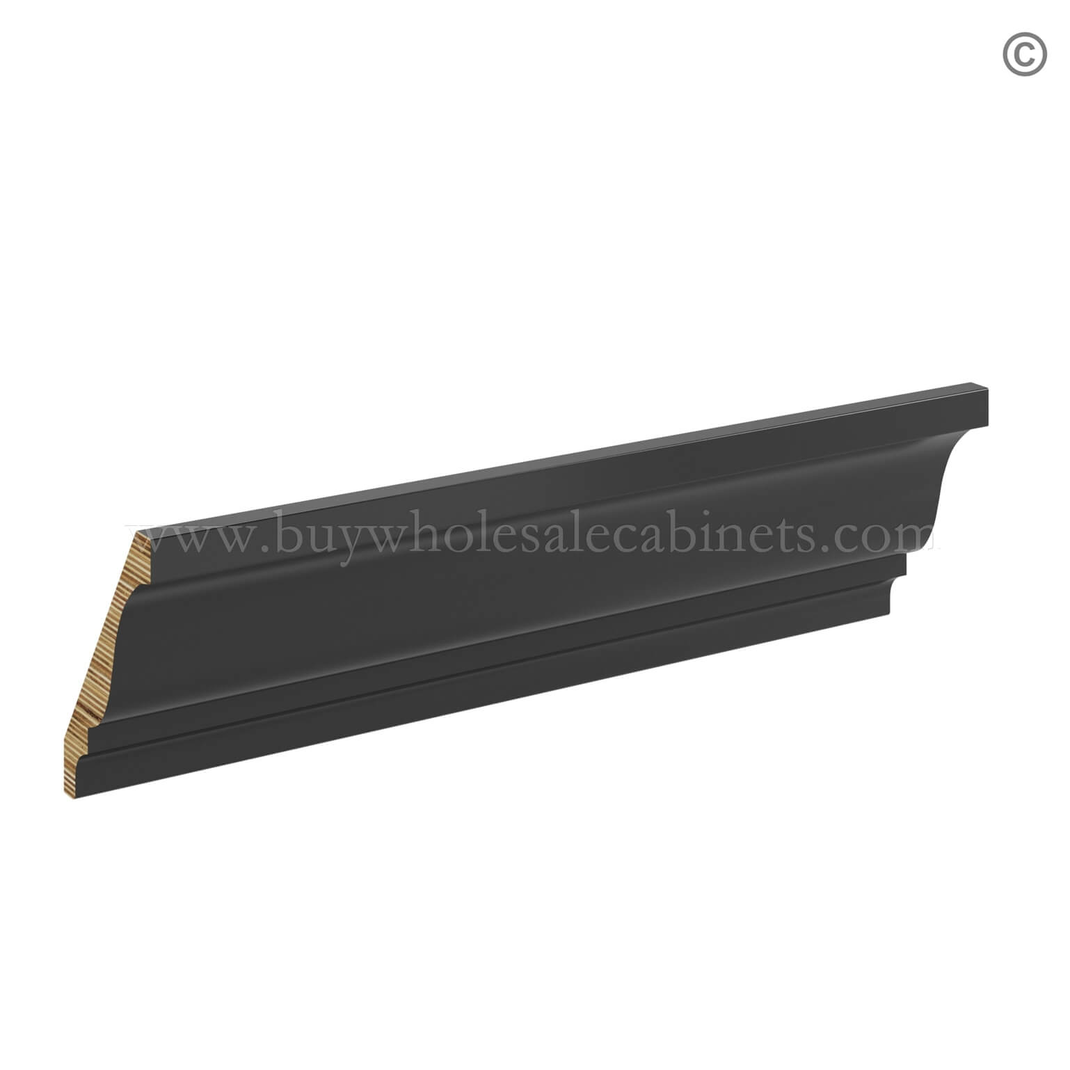 85-black-shaker-decorative-moulding Black Shaker Decorative Moulding, rta cabinets