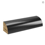 Black Shaker Shoe Moulding, rta cabinets
