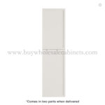 Dove White Slim Shaker Tall Decorative Door Panel