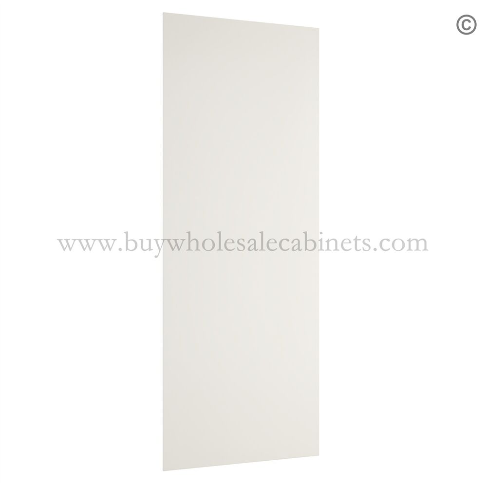 60-pearl-white-finished-panel-35x96x34 Frameless Pearl White Finished Panel - Finish Edge At All Sides - Image 1