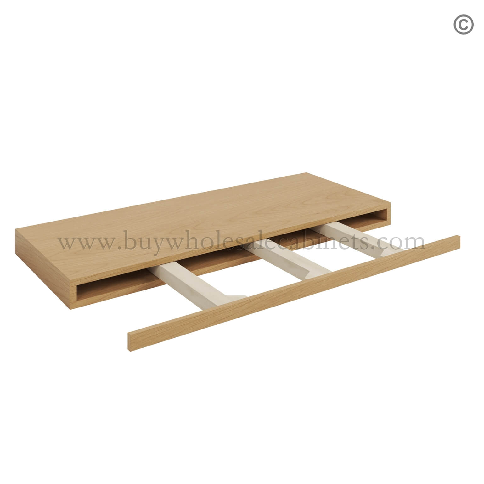 Treasure Chest Shaker Floating Shelf