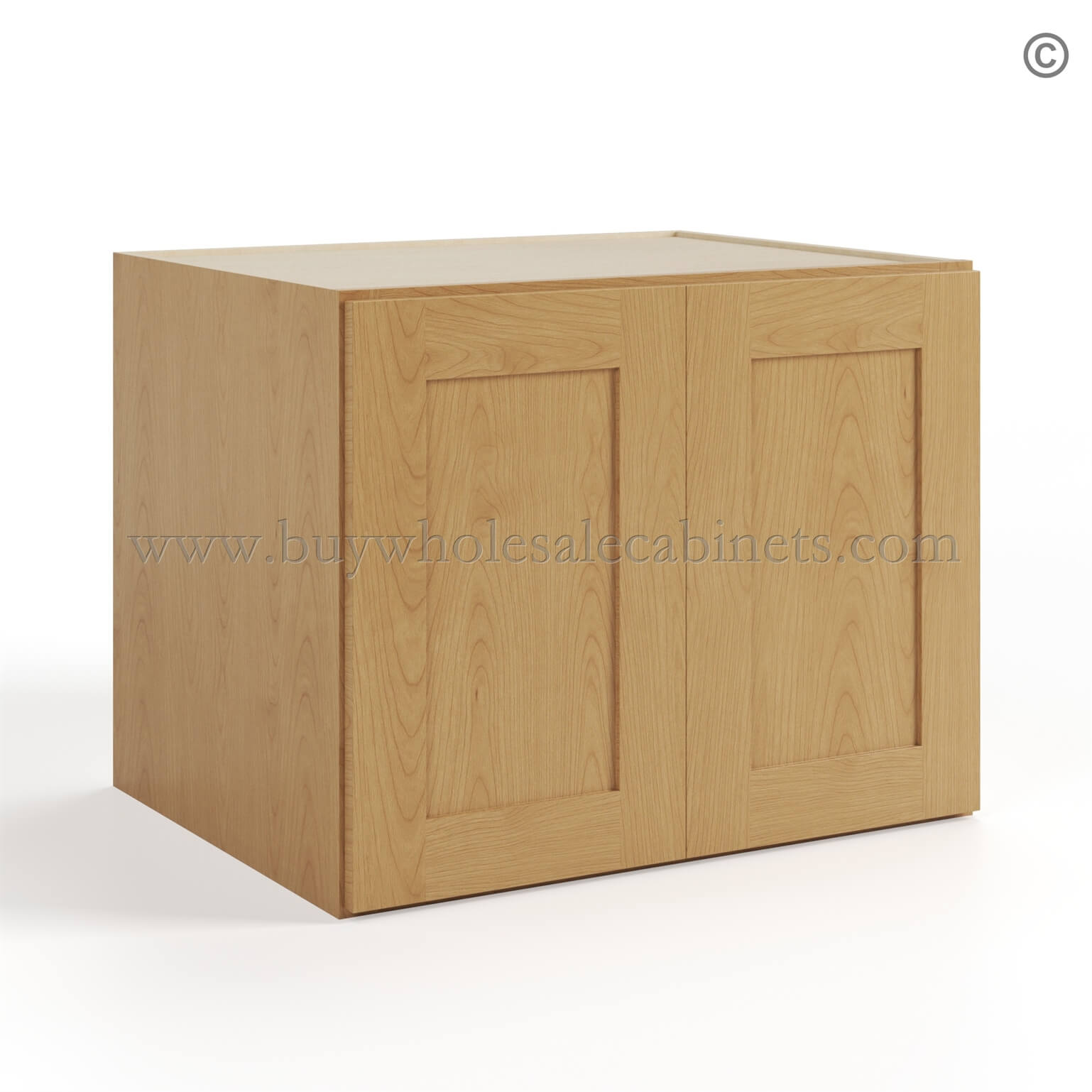 Treasure Chest Shaker 24 H Refrigerator Wall Cabinet 24 Deep