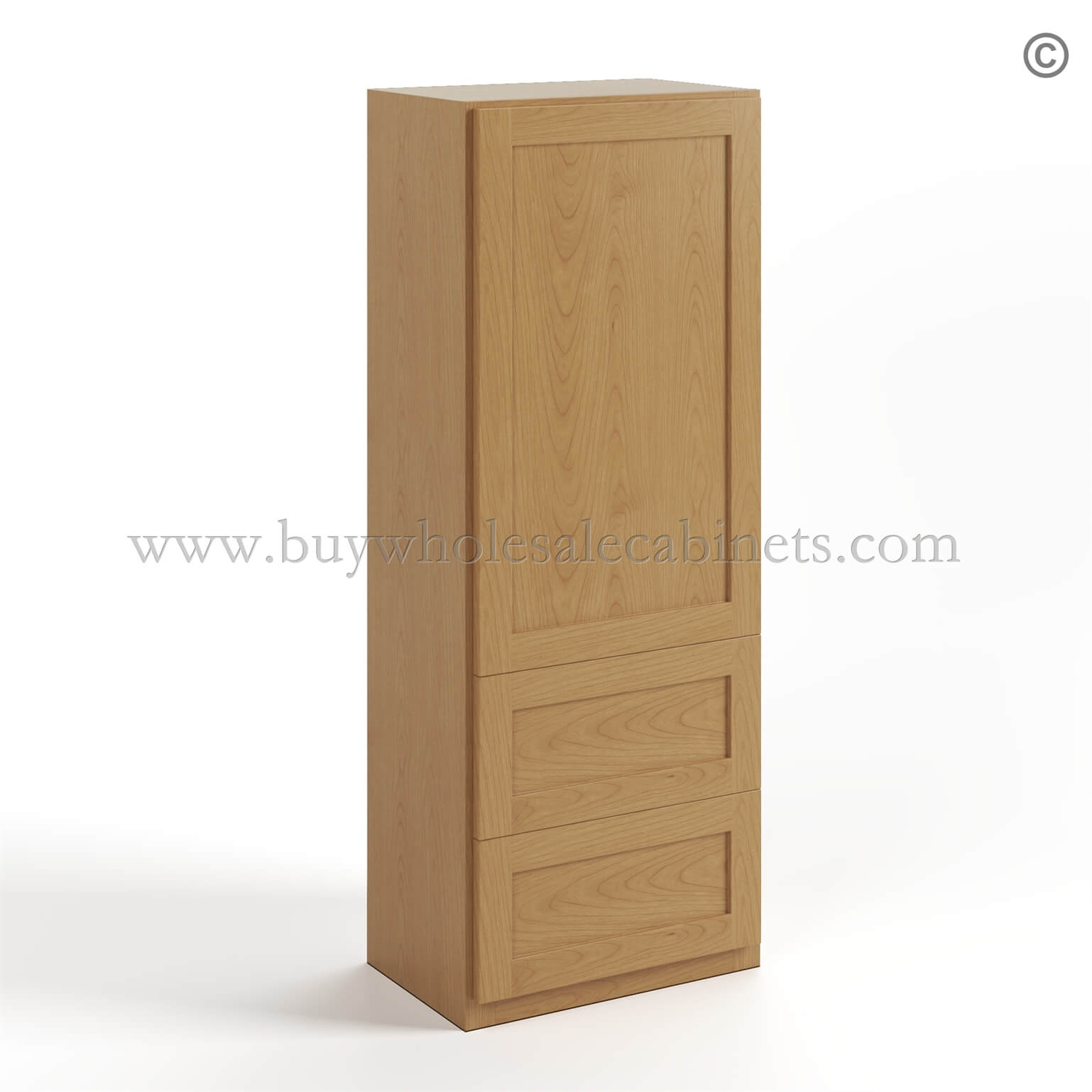 Treasure Chest Shaker 18W Wall With Drawer Cabinet