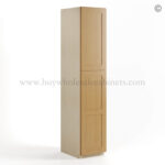 Double Shaker Smokey Gray 18" W Utility Pantry Cabinet - Image 2