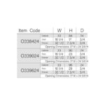 Double Shaker Smokey Gray 33" W Oven Pantry Cabinet - Image 5