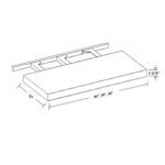 Shaker Floating Shelf